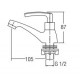 Aimer AMFC-1955 Basin Pillar Tap