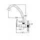 Aimer AMFC-1957 Kitchen Wall Sink Tap