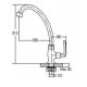 Aimer AMFC-1958 Kitchen Pillar Wall Sink Tap