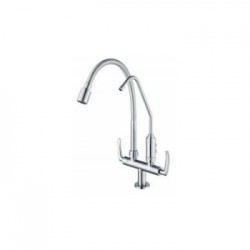 Aimer AMFC-1960F Flexible Hose Kitchen Pillar Sink Tap With Filter