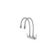 Aimer AMFC-1959H Double Flexible Hose Kitchen Wall Sink Tap