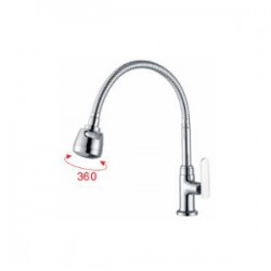 Aimer AMFC-3658H Flexible Hose Kitchen Pillar Sink Tap