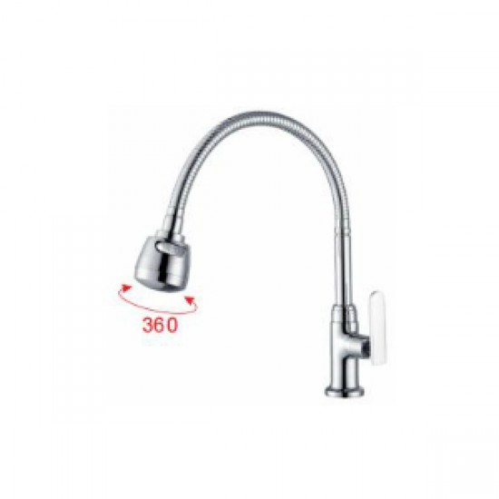 Aimer AMFC-3658H Flexible Hose Kitchen Pillar Sink Tap Aimer AMFC-3658H Flexible Hose Kitchen Pillar Sink Tap