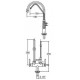 Aimer AMFC-3660F Kitchen Pillar Sink With Filter Tap