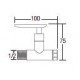 Aimer AMSV-3644 1/2" Water Heater Stop Valve