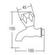 Aimer AMFC-6031 Wall Bib Tap