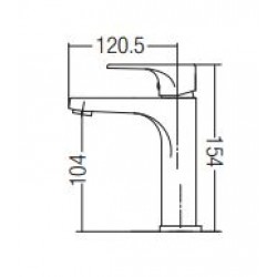Aimer AMFC-6292 Single Lever Basin Cold Tap