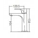 Aimer AMFC-6292 Single Lever Basin Cold Tap