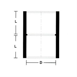 PVC Fittings D/E Socket  (SWV)1 1/4" (32MM)