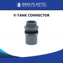 Bina Plastic UPVC Pressure Fittings V-Tank Connector 3/4" (20MM)