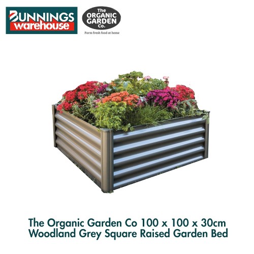 Bunnings The Organic Garden Co 3318229 100 X 100 X 30cm Woodland