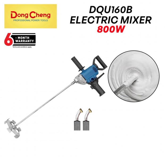 Dong Cheng DQU160B Electric Mixer C/W Stirrer 800W