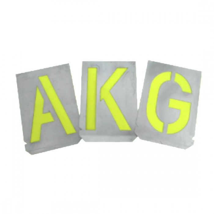 Hunter Stencil Plate Letters (A-Z) 40MM (H)