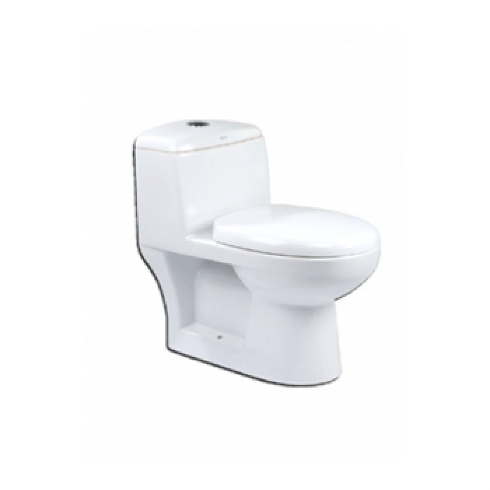 Inno Sericite WC1018 Athena Washdown One Piece Water Closet (WHITE)
