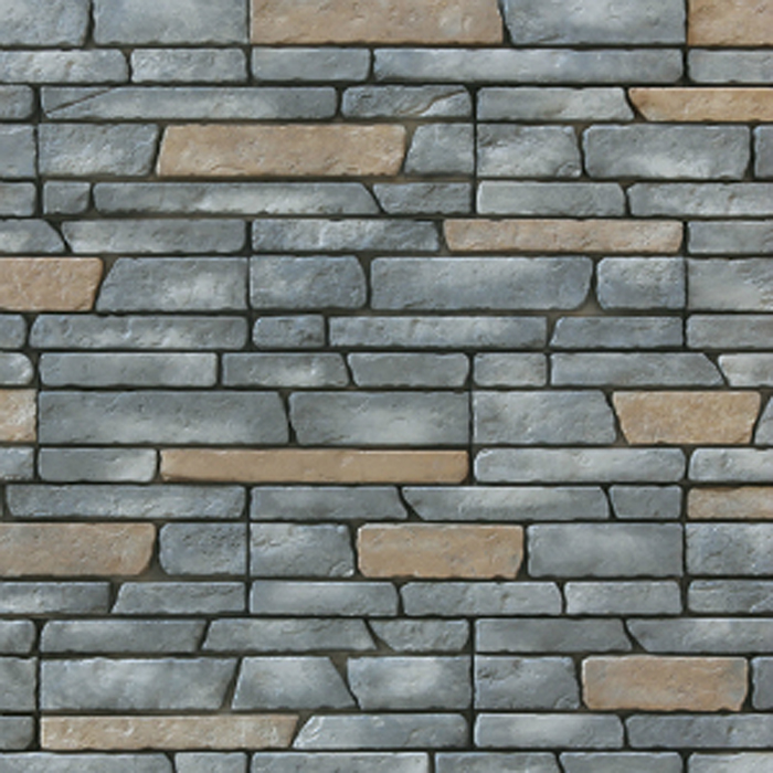 Suzuka Kastone Classic Ledge Stone PS-2004 Flat Brick [12PCS/BOX]