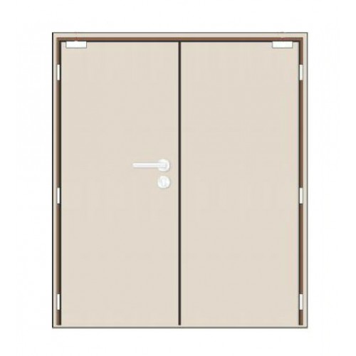 Nevador 1 Hour Double Leaf Fire Rated Door 1524mm W X
