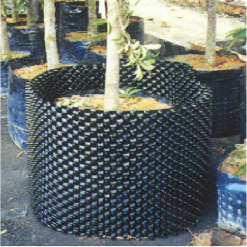 Nylex Rootex RCB 500L (Linear or Planter Style) Root Control & Barrier  System 500MM (W) x 50M (L) (ROLL) with 15PCS Metal Clip
