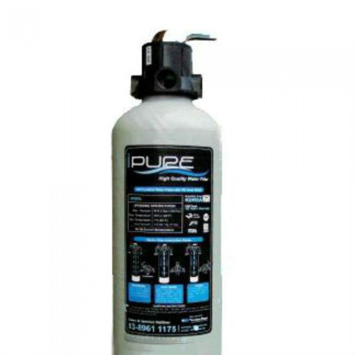 i Pure iP-0844 FRP Outdoor Water Filter with PE Inner Shell 200MM 8"(DIA) x 1100MM (L) 35L 