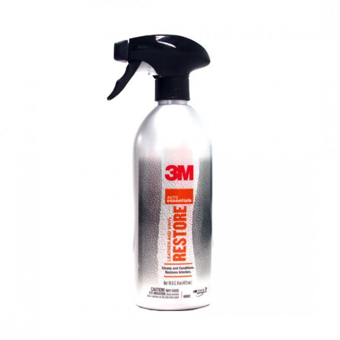 3M 46603 Auto Essentials Leather And Vinyl Restorer 500G