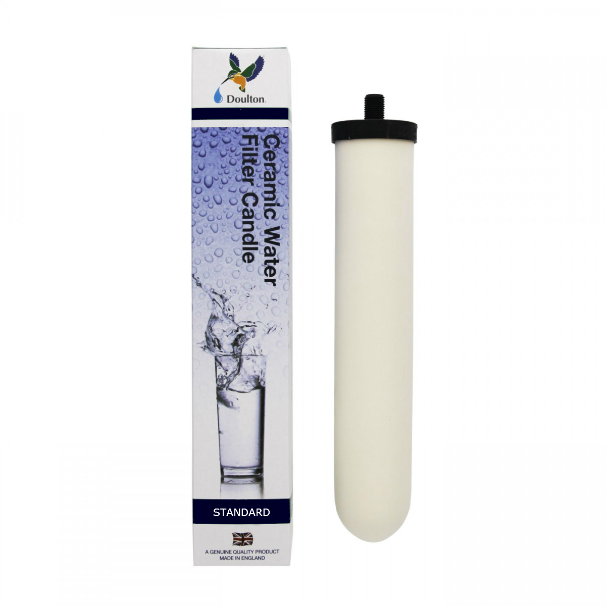 Doulton Standard Ceramic Drinking Water Filter Candle with Housing